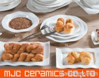 Sell Wholesale round Hotel Ceramic Dinnerware sets restaurant Porcelai