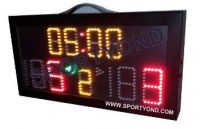 Handball electronic LED digital scoreboards with handball score boards maker