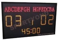 Outdoor Electronic led digital soccer scoreboard with wireless scores display