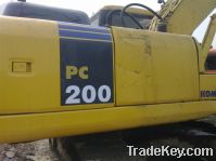 Sell used Komatsu PC200-7 excavator, excavators