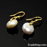 Sell wholesale 925 sterling silver pearl earrings