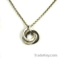 wholesale 925 sterling silver rolling necklace