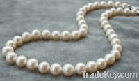 wholesale fresh water pearl necklace 9mm round