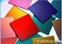 Sell 3-19mm China Colored Lacquered Glass with CE&ISO9001