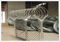Sell steel fence for airport project