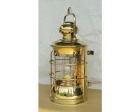 The antique nautical brass oil/Electrical lantern