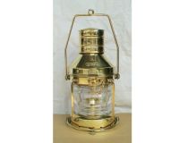 The antique nautical brass oil/Electrical light