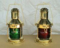 The brass oil/Electrical lamp