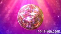 Sell LED Disco Lighting Glass Mirror Ball For Party, Theatre,