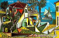 Sell Abstract Mediterranean Sea Landscape