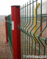 High quality 3D Curved wire mesh fence in Europe popular style 4/5mm x