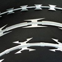 Galvanized / pvc barbed wire