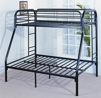 metal bed with modern design