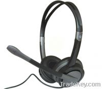 Sell USB Headphones with Noise-canceling Microphone HSM-049USB
