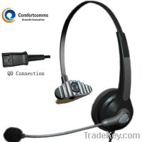 Sell Best Monaural Corded Phone Headset Microphone HSM-900NPQD
