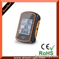 GPS bicycle computer with 2.4G high transimitter, Altimeter, Cadence