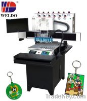 WD pvc dropping machine for promotion key chains  personalized  gifts