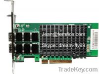 Sell PCI Expressx8 10G Dual SFP+ Ethernet NIC Card, Intel82599ES 10G Fiber