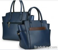 Sell fashion women office lady genuine leather handbag