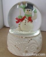 Sell santa Christmas snow globe