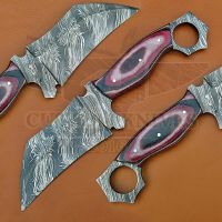 Custom Hand Made Damascus Steel Knife