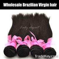 sell Brazilian virgin hair natural straight