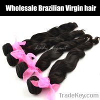sell Brazilian100% virgin hair loose wave