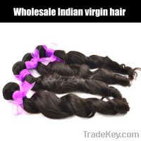 sell Indian100% virgin hair loose wave