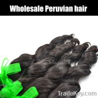 Sell Peruvian 100% human remy hair