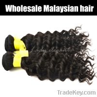 sell Malaysian 100% virgin hair deep curl