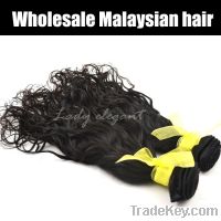 Sell popular Malaysian 100% human hair romantic curl