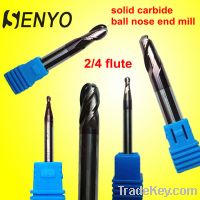 senyo-CNC high precision ball nose end milling cutter/tungsten carbid