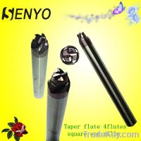 Senyo-cutter tools /4 Flutes Taper end milling cutter/high speed cutti