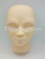 Eyebrow and Lip PracticeTraining Head for Beauty Salon  Detachable Training Mannequin Head
