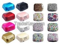 36W  LED+CCFL Lamp Nail Dryer Diamond Shaped  Fast Dry Cure For UV nail gel polish