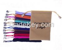 Wholesale Velvet Drawstring Pouch Bag Jewelry Bag Christmas Wedding Gift Bag Organizer Velvet Gift Bag Customer Logo