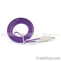 Sell LED Light Smiling Face Flat USB Cable For iPhone 5 iPad mini iPod