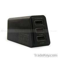 Sell 3 Port USB AC Adapter US Plug Wall Charger for Cell Phones and Ta