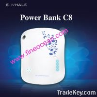 Sell Rechargeable battery charger Power Bank 2400mah C8