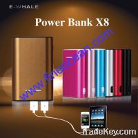 Sell Portable Mobile Power Bank Charger For Mobile Phone 6000mAh X8