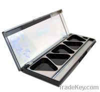 Sell makeup packing 6 colours square shape plastic eyeshadow case