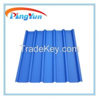 one layer PVC roof sheet/plastic roofing material/plastic roofing tiles