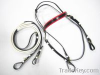 lightweight racing pvc horse bridle and reins