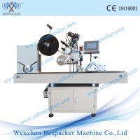MT-300 Automatic horizontal labelling machine barcode label sticker for plastic bottles