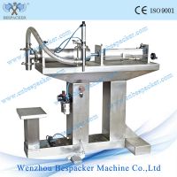 Sell Y1WLD stand type small scale bottle e liquid filling machine
