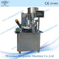 Sell autoamtic heat sealing instant milk tea mineral water cup filling machines