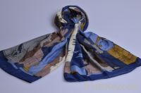 Sell world map scarf