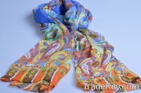 Sell Paisley vivid scarf