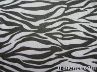 mesh fabric zebra pattern