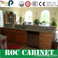 Sell 2013 new style solid wood kitchen cabinet made in China